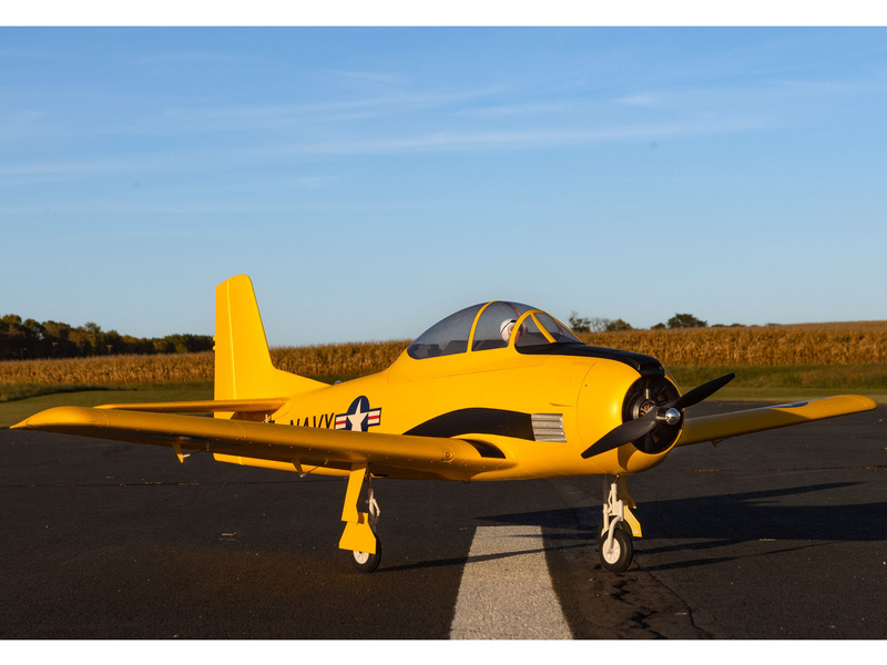 E-flite T-28 Trojan 2.0m Smart SAFE Select BNF Basic | pkmodelar.cz