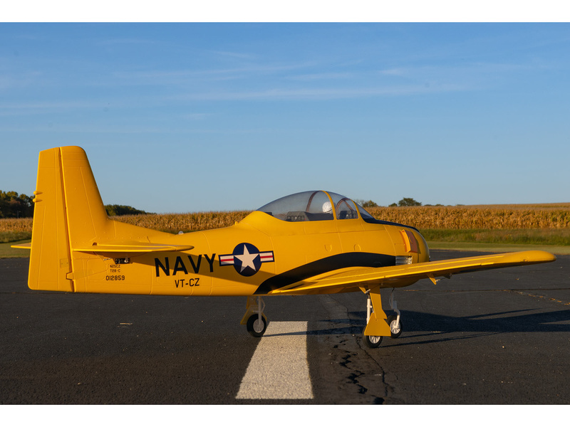 E-flite T-28 Trojan 2.0m Smart SAFE Select BNF Basic | pkmodelar.cz