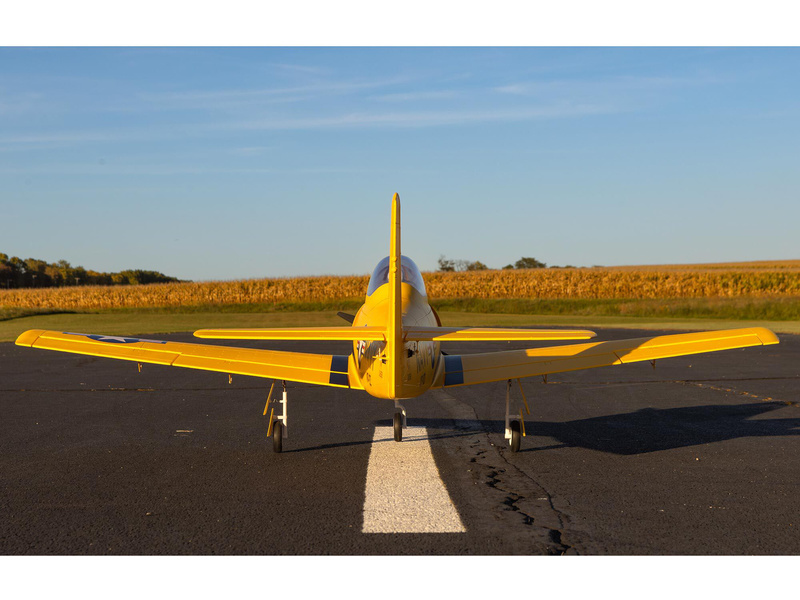 E-flite T-28 Trojan 2.0m Smart SAFE Select BNF Basic | pkmodelar.cz