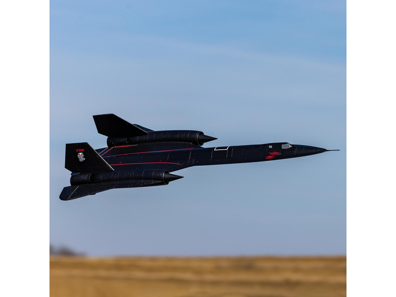 E-flite SR-71 Blackbird 0.96m AS3X SAFE Select BNF Basic | pkmodelar.cz