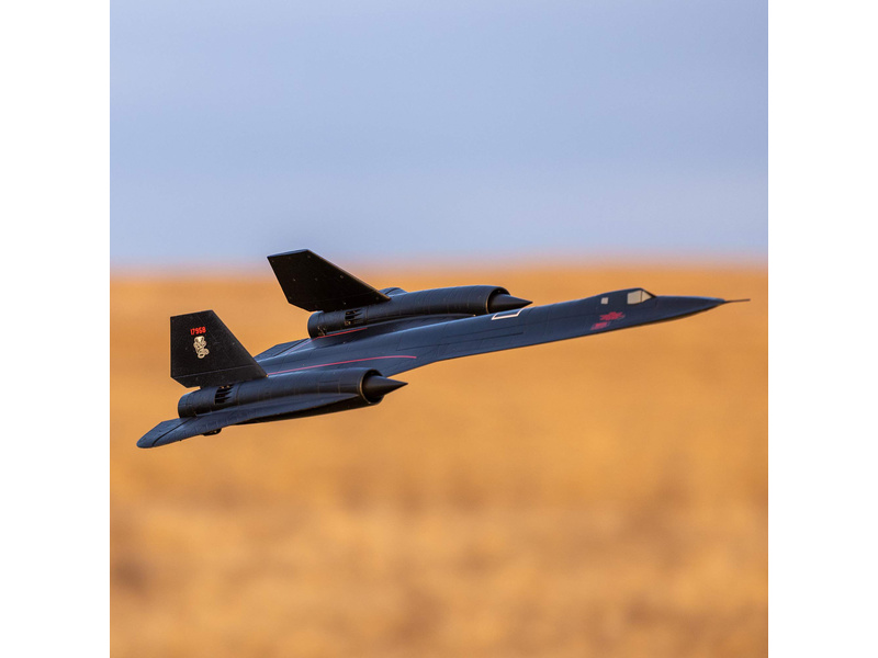 E-flite SR-71 Blackbird 0.96m AS3X SAFE Select BNF Basic | pkmodelar.cz