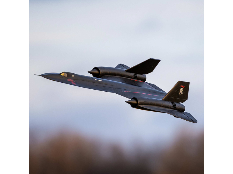 E-flite SR-71 Blackbird 0.96m AS3X SAFE Select BNF Basic | pkmodelar.cz