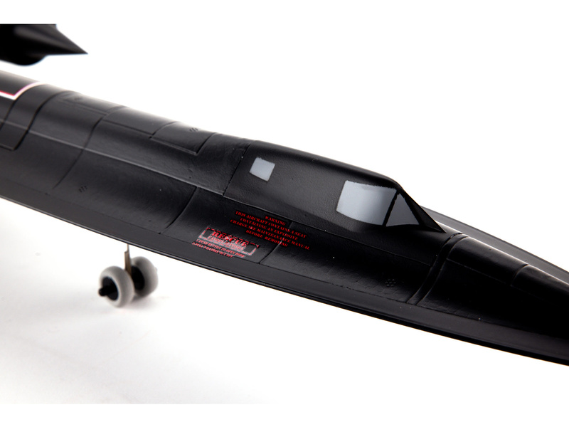 E-flite SR-71 Blackbird 0.96m AS3X SAFE Select BNF Basic | pkmodelar.cz