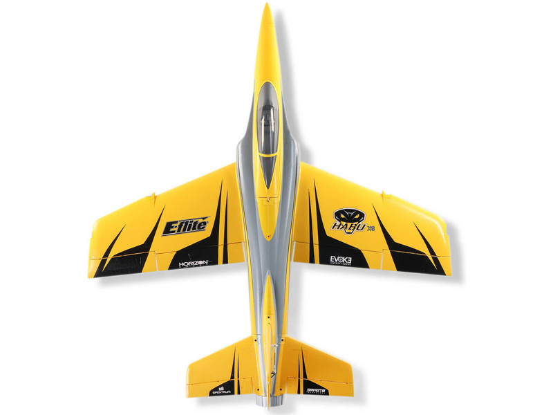 E-flite Habu XS eXtra Sport 1.1m 80mm EDF AS3X+ SAFE Select BNF Basic | pkmodelar.cz