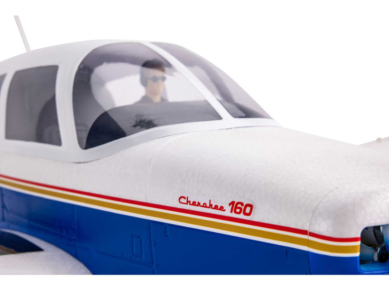 E-flite Cherokee 1.3m AS3X SAFE Select BNF Basic | pkmodelar.cz