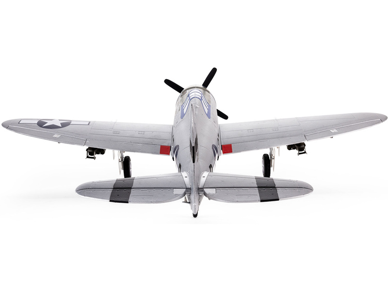 E-flite P-47 Razorback 1.2m SAFE Select BNF Basic | pkmodelar.cz