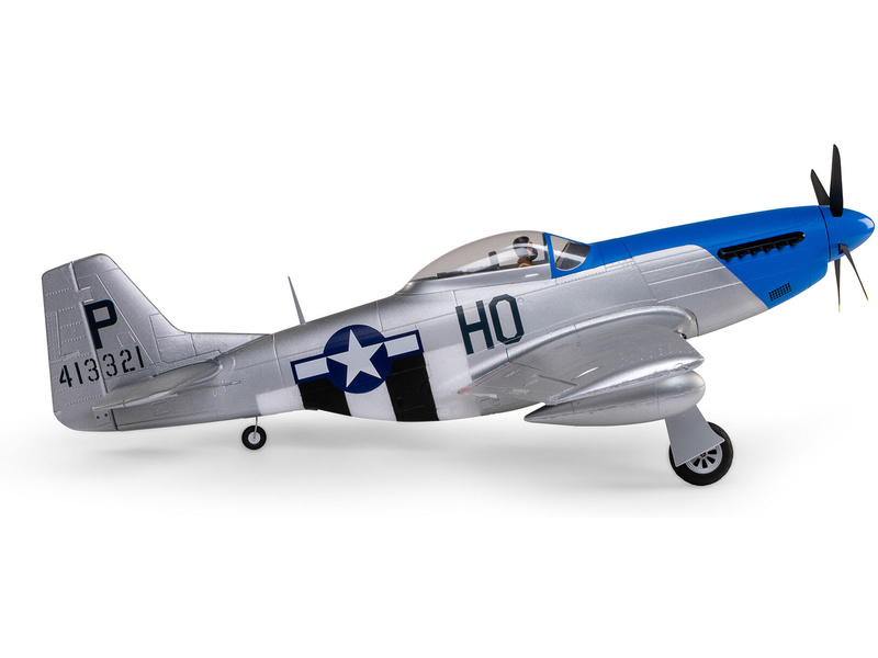 E-flite P-51D Mustang 1.2m SAFE Select BNF Basic | pkmodelar.cz