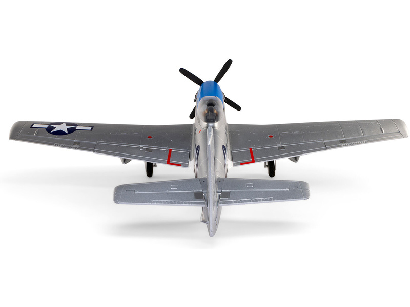E-flite P-51D Mustang 1.2m SAFE Select BNF Basic | pkmodelar.cz