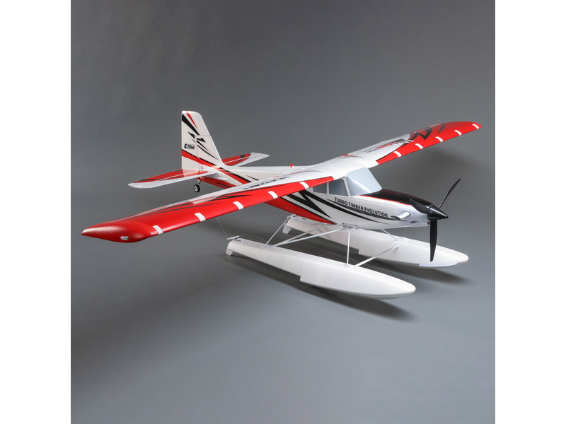 E-flite Turbo Timber Evolution 1.5m PNP, plováky | pkmodelar.cz