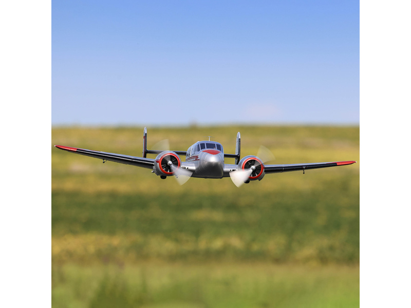 E-flite Beechcraft D18 1.5m BNF Basic | pkmodelar.cz