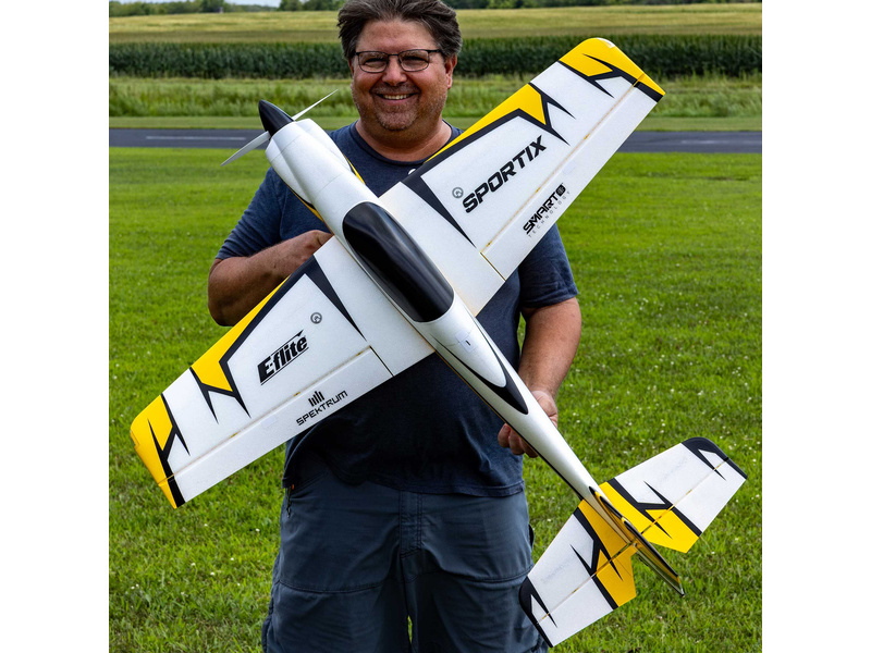 E-flite Sportix 1.1m AS3X+ SAFE Select BNF Basic | pkmodelar.cz