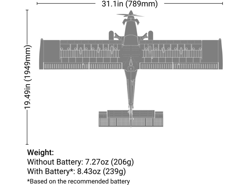 E-flite Draco 0.8m AS3X SAFE Select BNF Basic | pkmodelar.cz