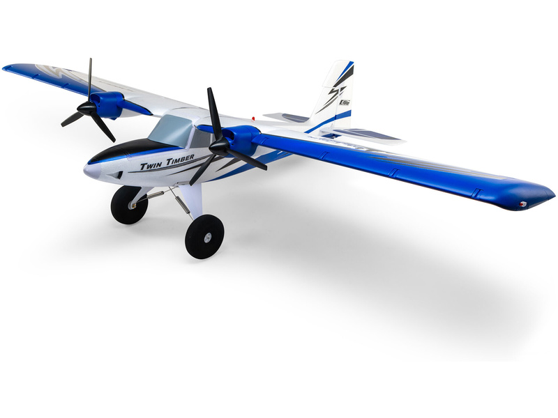 E-flite Twin Timber 1.6m SAFE Select BNF Basic | pkmodelar.cz