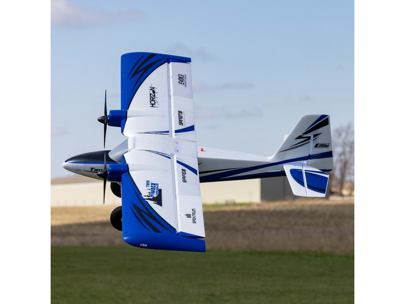 E-flite Twin Timber 1.6m SAFE Select BNF Basic | pkmodelar.cz