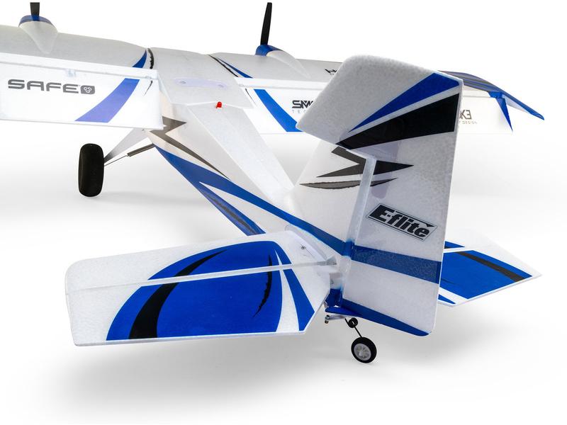 E-flite Twin Timber 1.6m SAFE Select BNF Basic | pkmodelar.cz