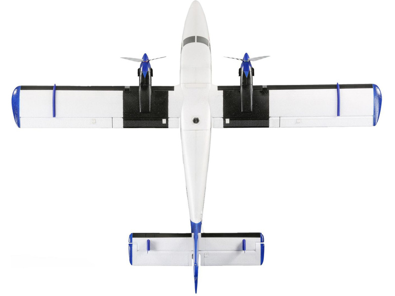 E-flite Twin Otter 1.2 m PNP, plováky | pkmodelar.cz