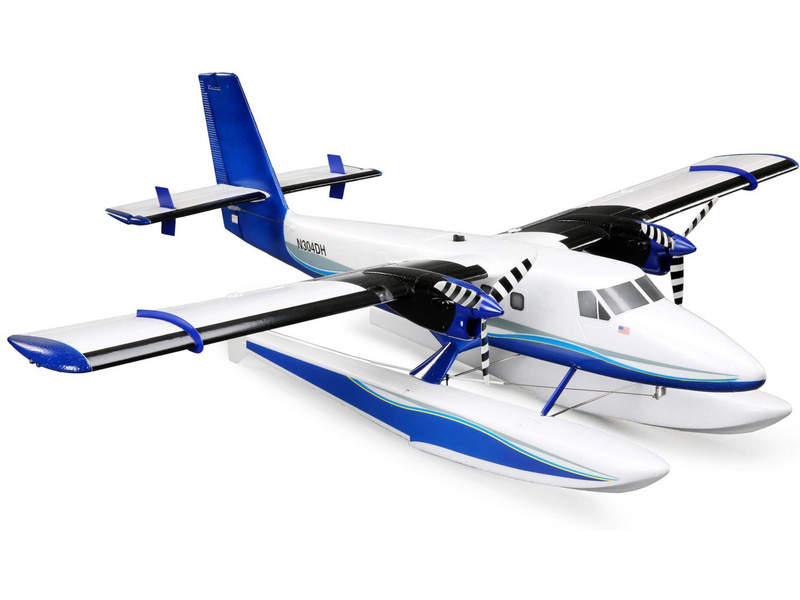 E-flite Twin Otter 1.2 m PNP, plováky | pkmodelar.cz