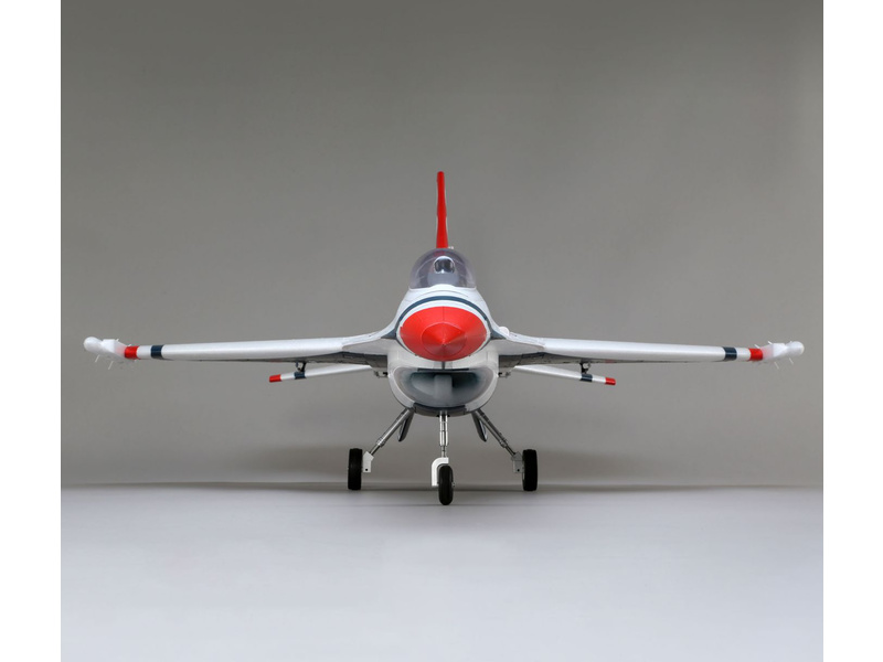 E-flite F-16 Thunderbirds 0.8m SAFE Select BNF Basic | pkmodelar.cz