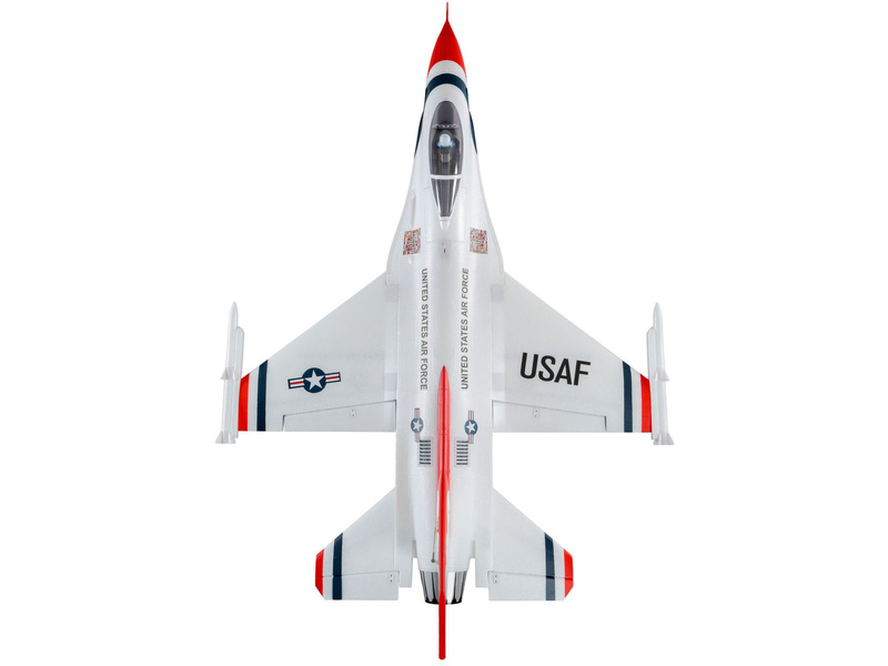 E-flite F-16 Thunderbirds 0.8m SAFE Select BNF Basic | pkmodelar.cz