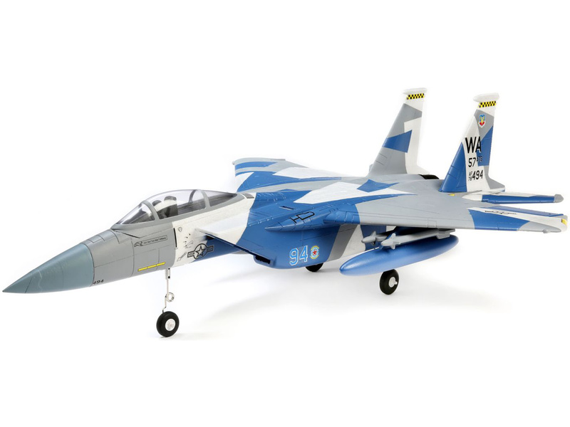 E-flite F-15 Eagle 0.7m SAFE Select BNF Basic | pkmodelar.cz