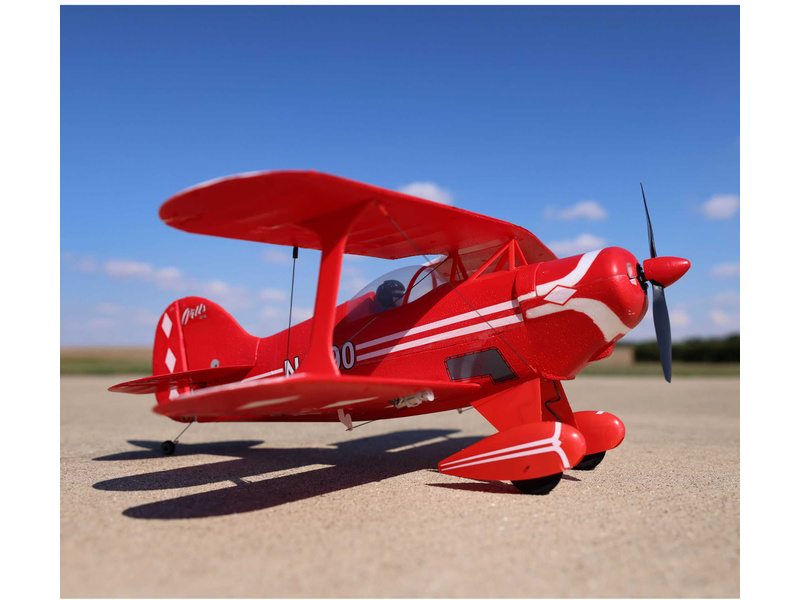 E-flite Pitts S-1S 0.39m SAFE BNF Basic | pkmodelar.cz