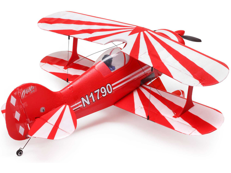 E-flite Pitts S-1S 0.39m SAFE BNF Basic | pkmodelar.cz