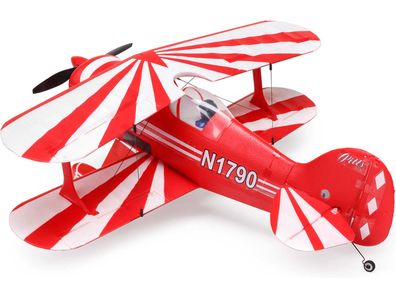 E-flite Pitts S-1S 0.39m SAFE BNF Basic | pkmodelar.cz