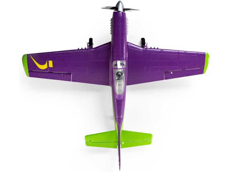 E-flite P-51D Voodoo 0.44m SAFE Select BNF Basic | pkmodelar.cz