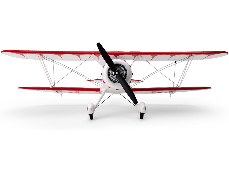 E-flite Waco 0.55m SAFE Select BNF Basic bílé | pkmodelar.cz