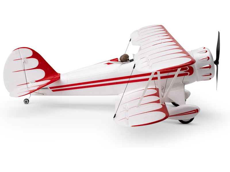 E-flite Waco 0.55m SAFE Select BNF Basic bílé | pkmodelar.cz