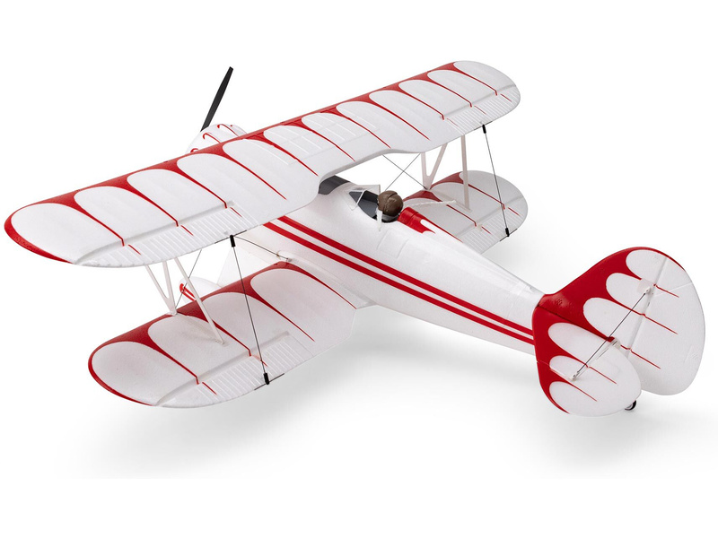 E-flite Waco 0.55m SAFE Select BNF Basic bílé | pkmodelar.cz