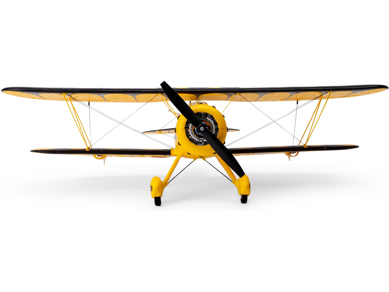 E-flite Waco 0.55m SAFE Select BNF Basic žluté | pkmodelar.cz