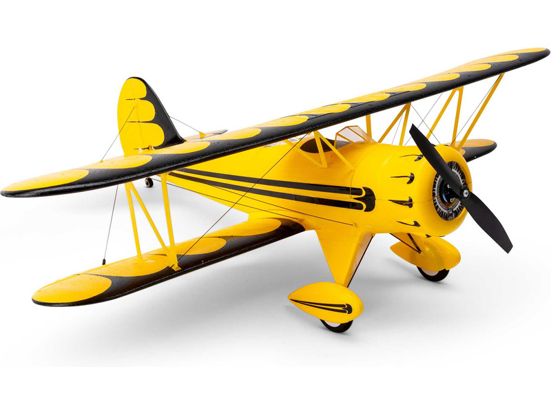 E-flite Waco 0.55m SAFE Select BNF Basic žluté | pkmodelar.cz