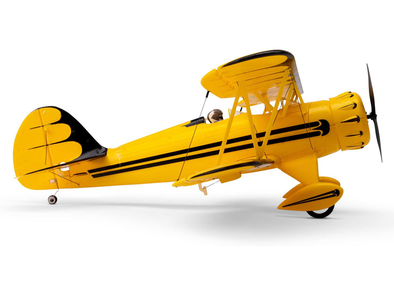 E-flite Waco 0.55m SAFE Select BNF Basic žluté | pkmodelar.cz