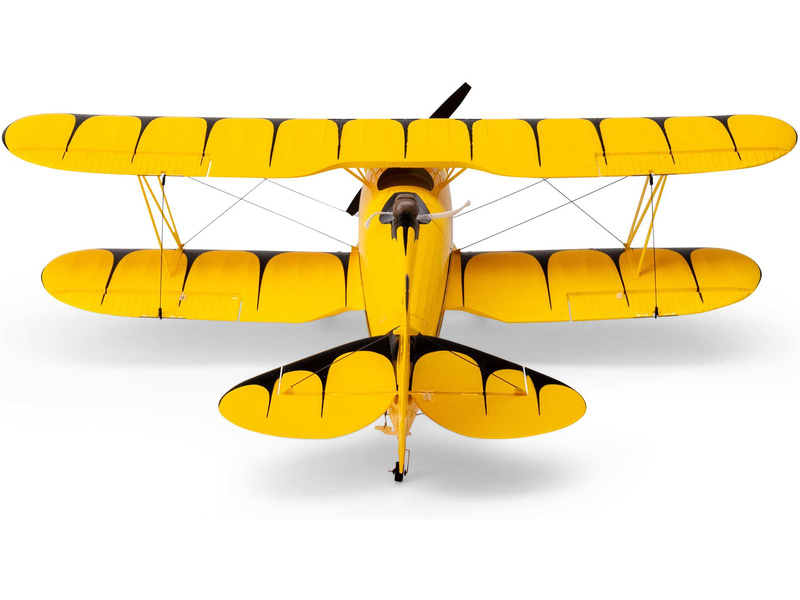 E-flite Waco 0.55m SAFE Select BNF Basic žluté | pkmodelar.cz