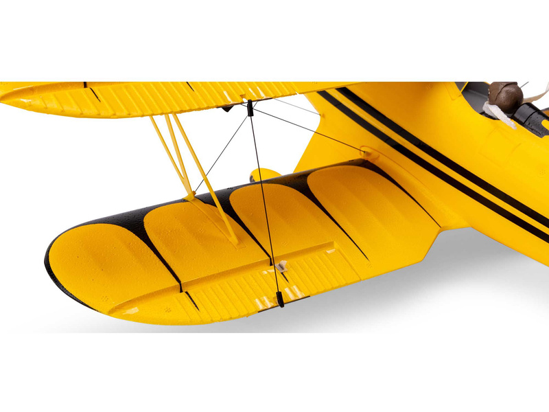 E-flite Waco 0.55m SAFE Select BNF Basic žluté | pkmodelar.cz