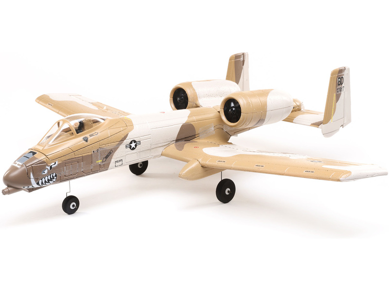 E-flite A-10 Thunderbolt II 0.56m BNF Basic | pkmodelar.cz