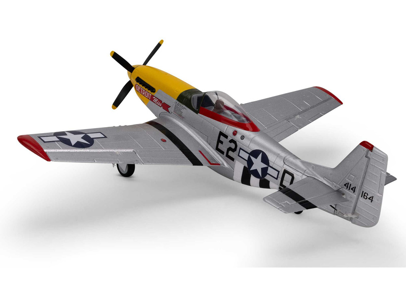 E-flite UMX P-51D Mustang “Detroit Miss” AS3X Safe Select BNF Basic | pkmodelar.cz