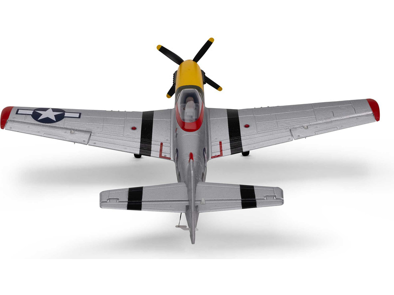 E-flite UMX P-51D Mustang “Detroit Miss” AS3X Safe Select BNF Basic | pkmodelar.cz