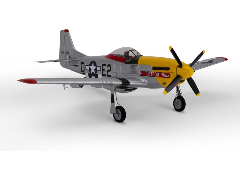 E-flite UMX P-51D Mustang “Detroit Miss” AS3X Safe Select BNF Basic | pkmodelar.cz