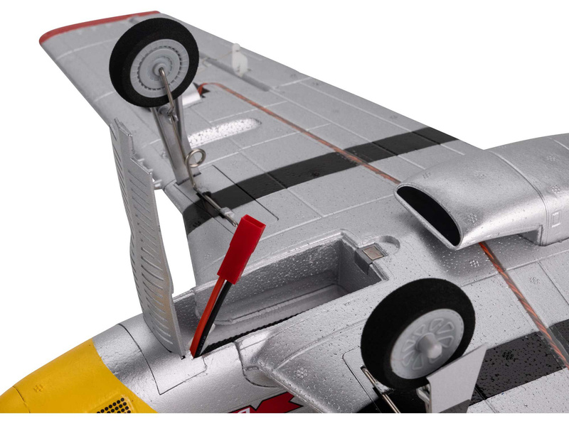 E-flite UMX P-51D Mustang “Detroit Miss” AS3X Safe Select BNF Basic | pkmodelar.cz