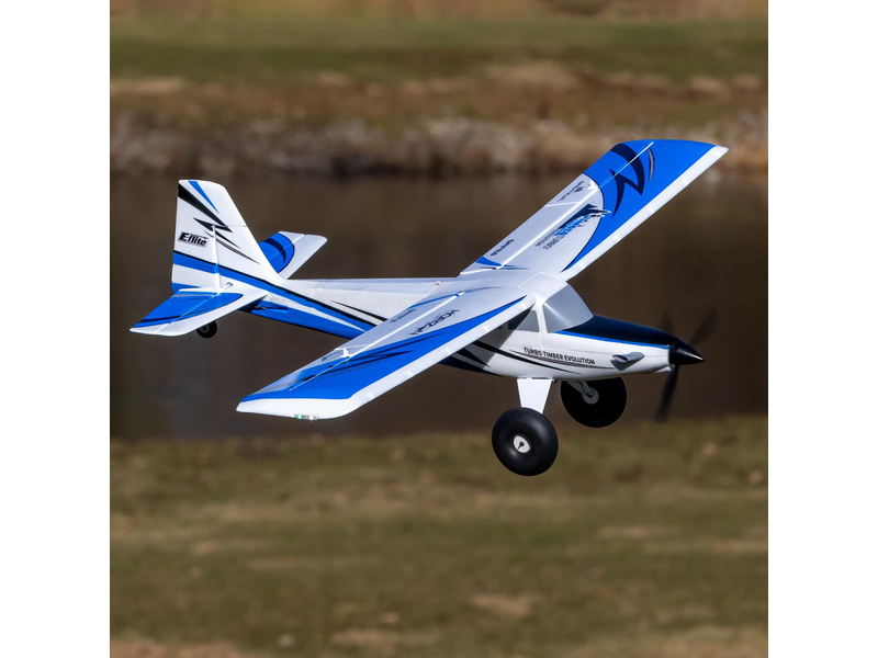 E-flite UMX Turbo Timber Evolution 0.7m SAFE Select BNF Basic | pkmodelar.cz