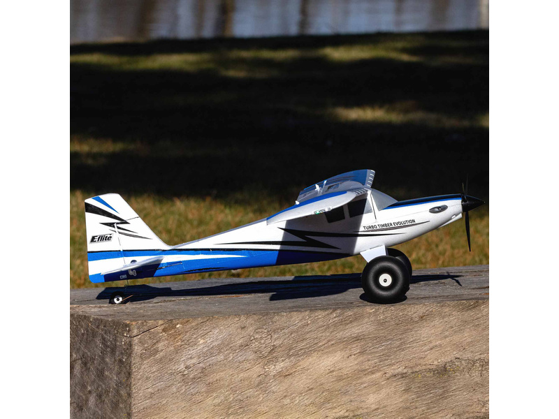 E-flite UMX Turbo Timber Evolution 0.7m SAFE Select BNF Basic | pkmodelar.cz