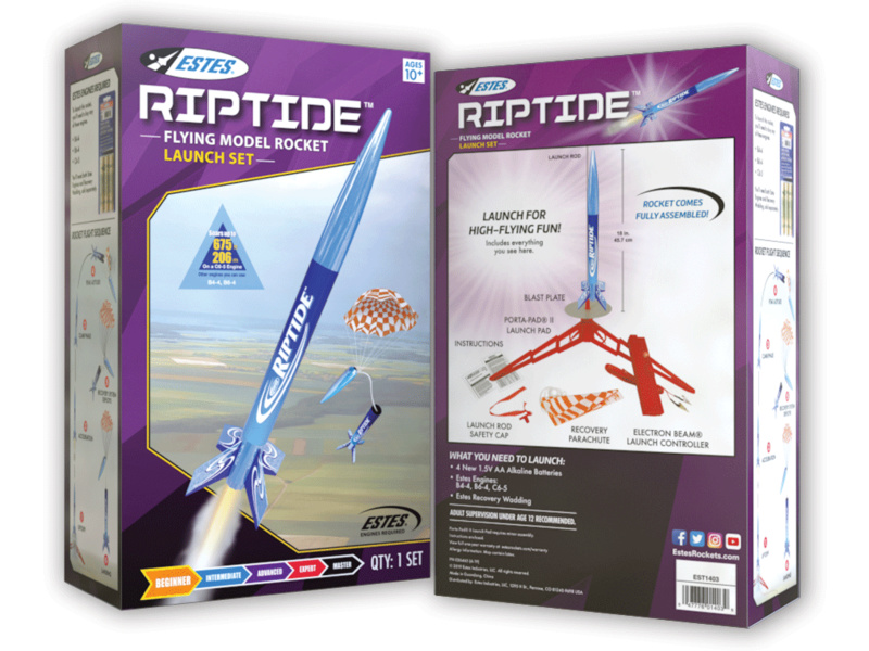 Estes Riptide RTF, Launch Set | pkmodelar.cz