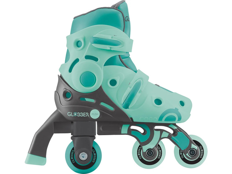 Globber - Dětské kolečkové brusle 2v1 velikost 26-29 Mint | pkmodelar.cz