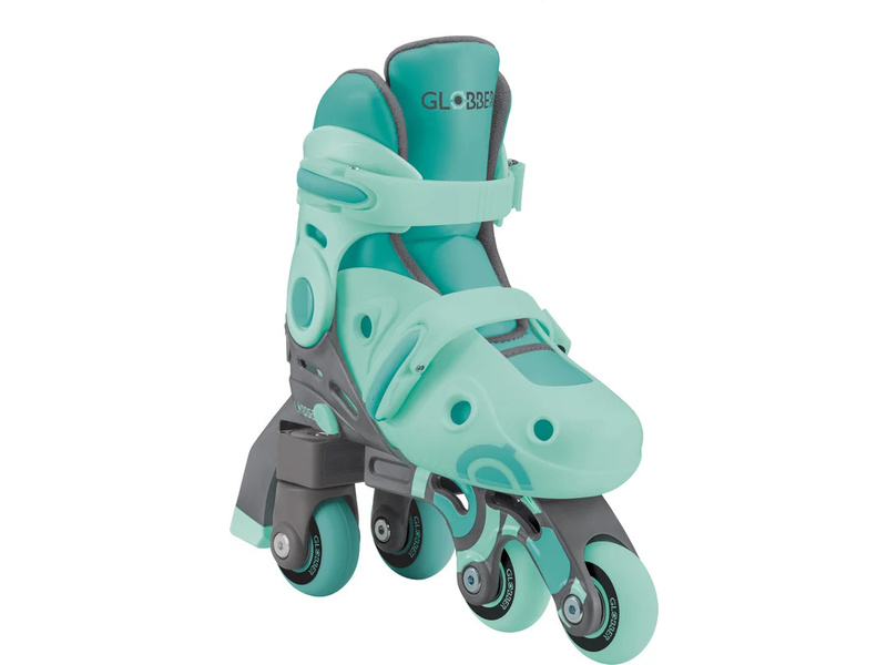 Globber - Dětské kolečkové brusle 2v1 velikost 26-29 Mint | pkmodelar.cz