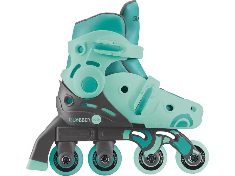 Globber - Dětské kolečkové brusle 2v1 velikost 26-29 Mint | pkmodelar.cz