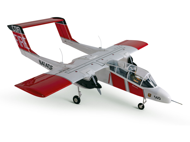 Hangar 9 OV-10 Bronco 20cc ARF + zatahovací podvozek | pkmodelar.cz