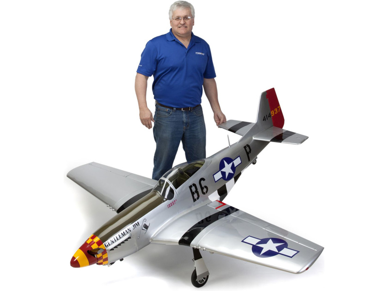 Hangar 9 P-51D Mustang 2.2m ARF | pkmodelar.cz