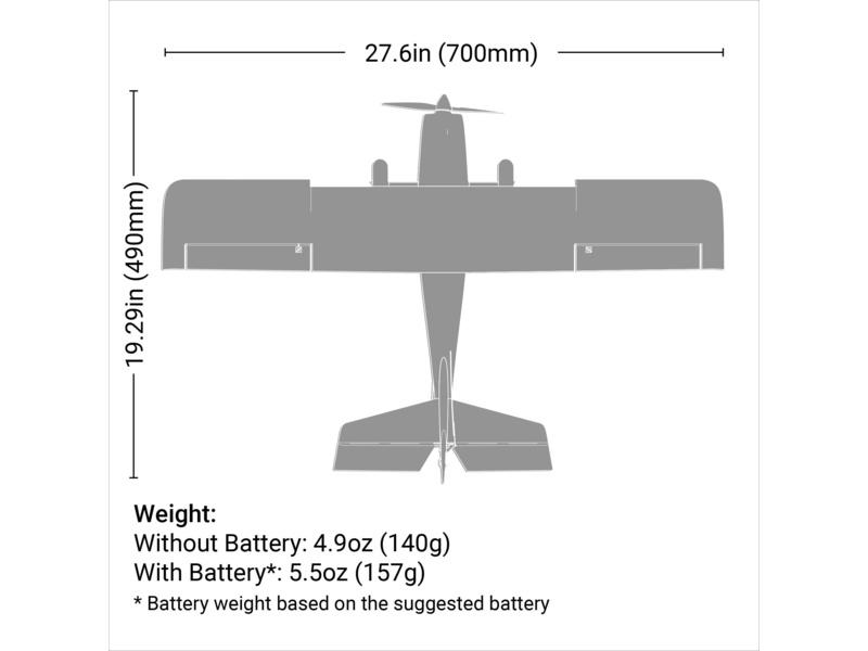 Hobbyzone Apprentice STOL S 0.7m SAFE BNF Basic | pkmodelar.cz